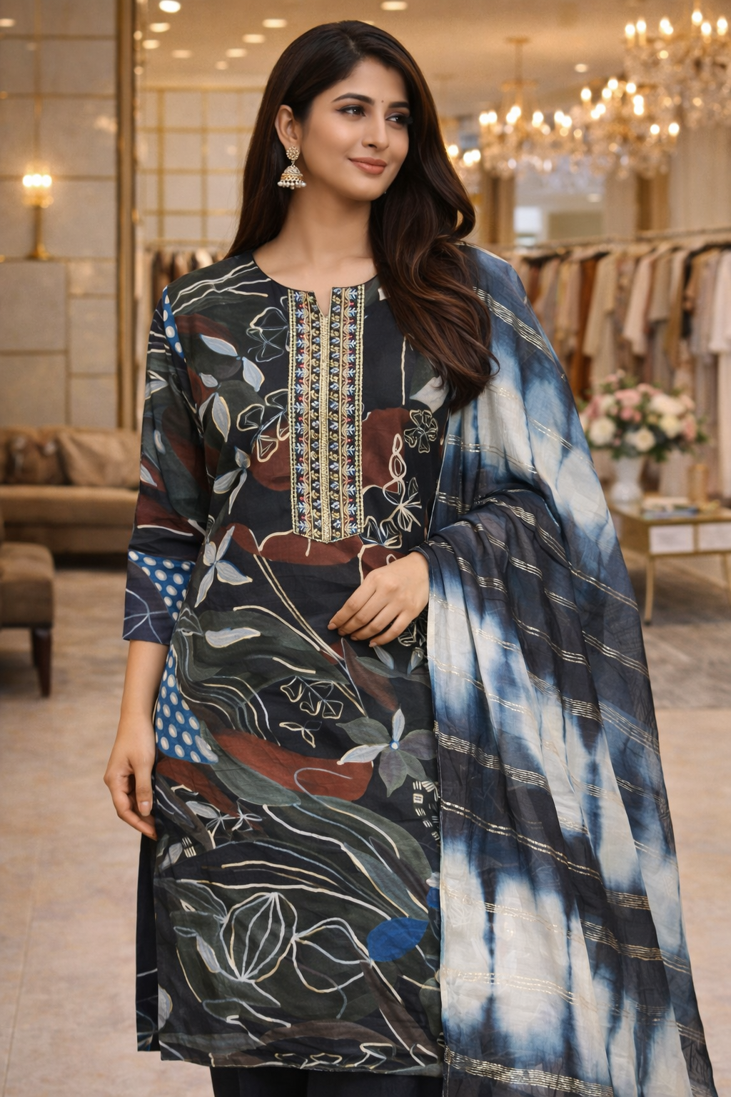 Plussize Rayon CasualWear Dress