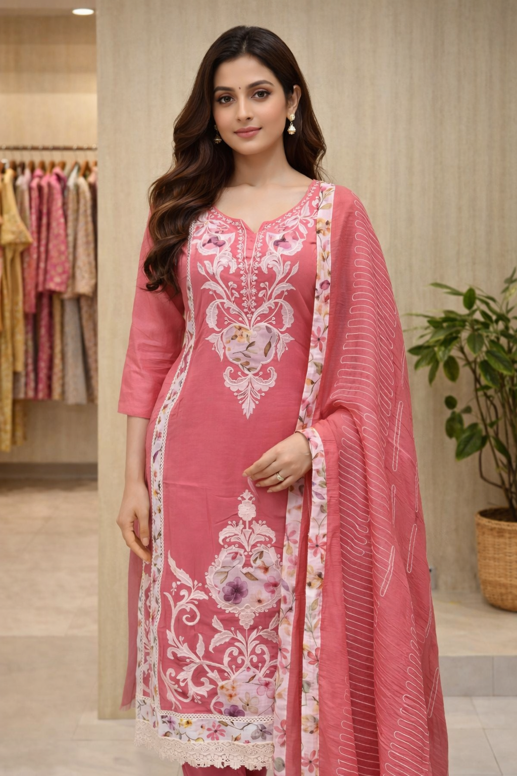 Slub Cotton Fancy Dress