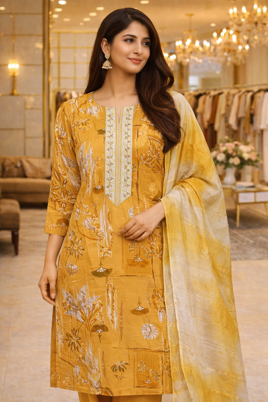 Plussize Rayon CasualWear Dress