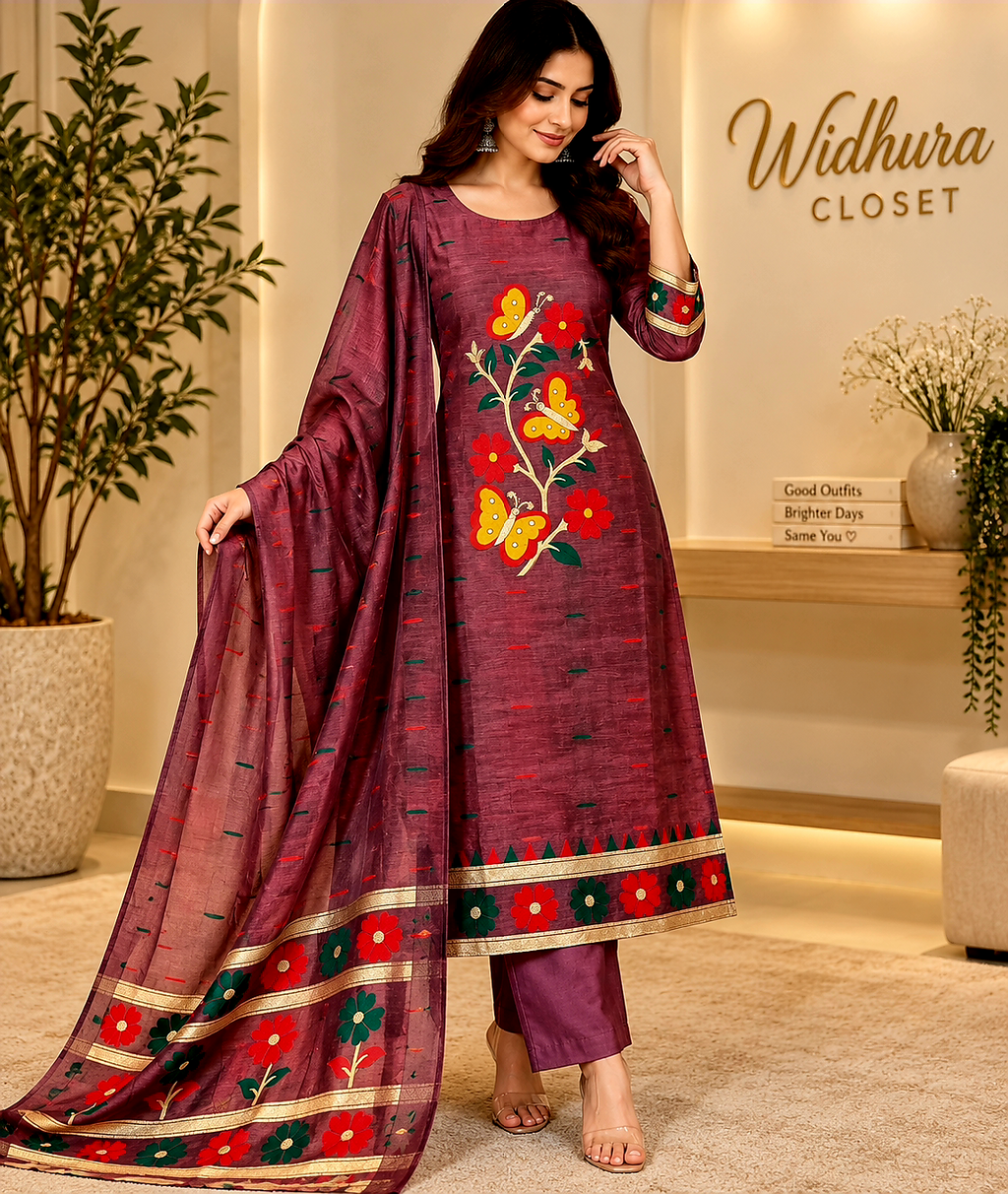 Jamdhani Weaving dress