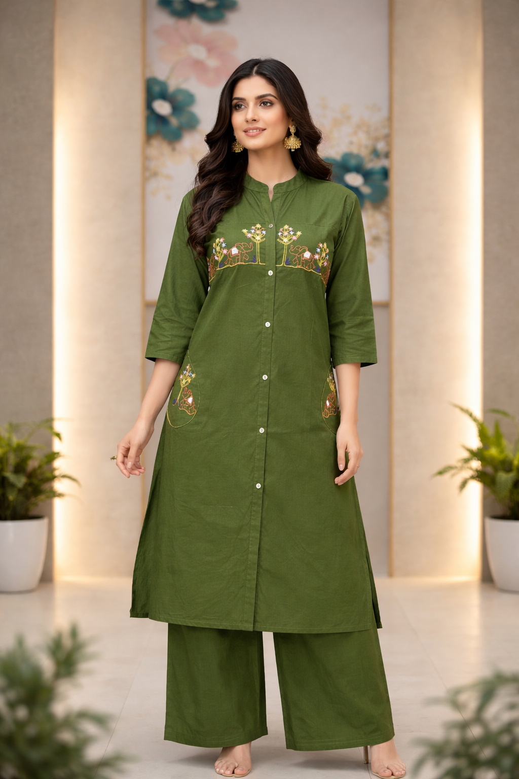 Slub Cotton 2pc Set