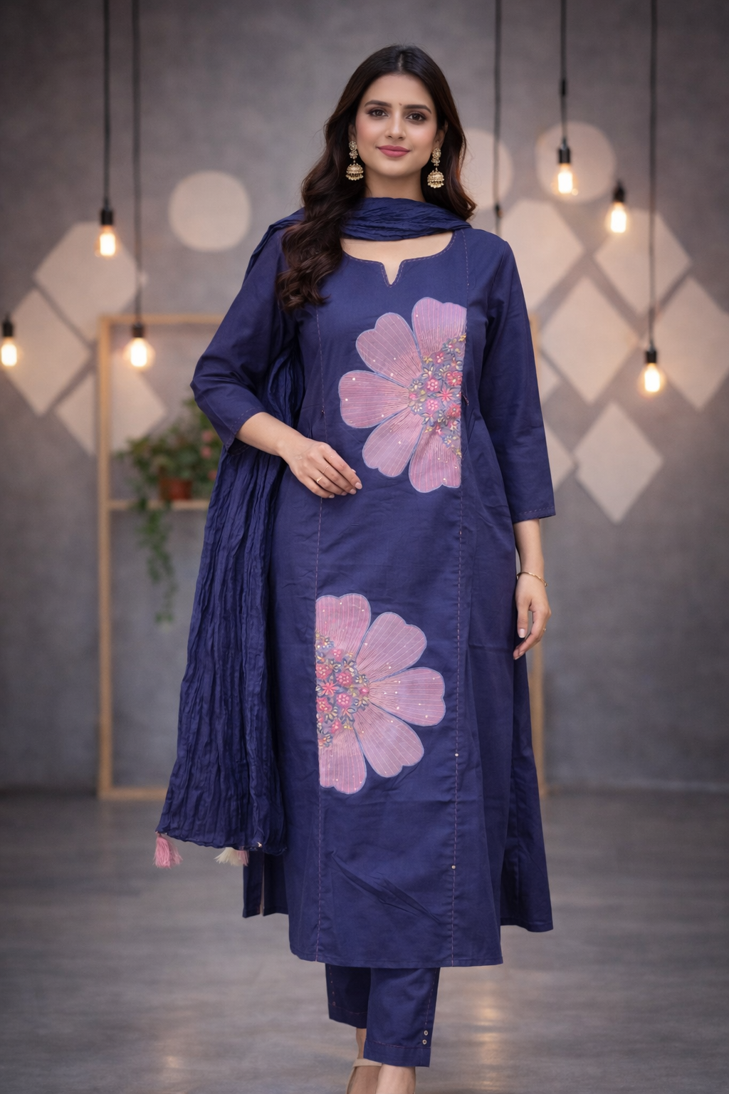 Cotton Embroidery Dress