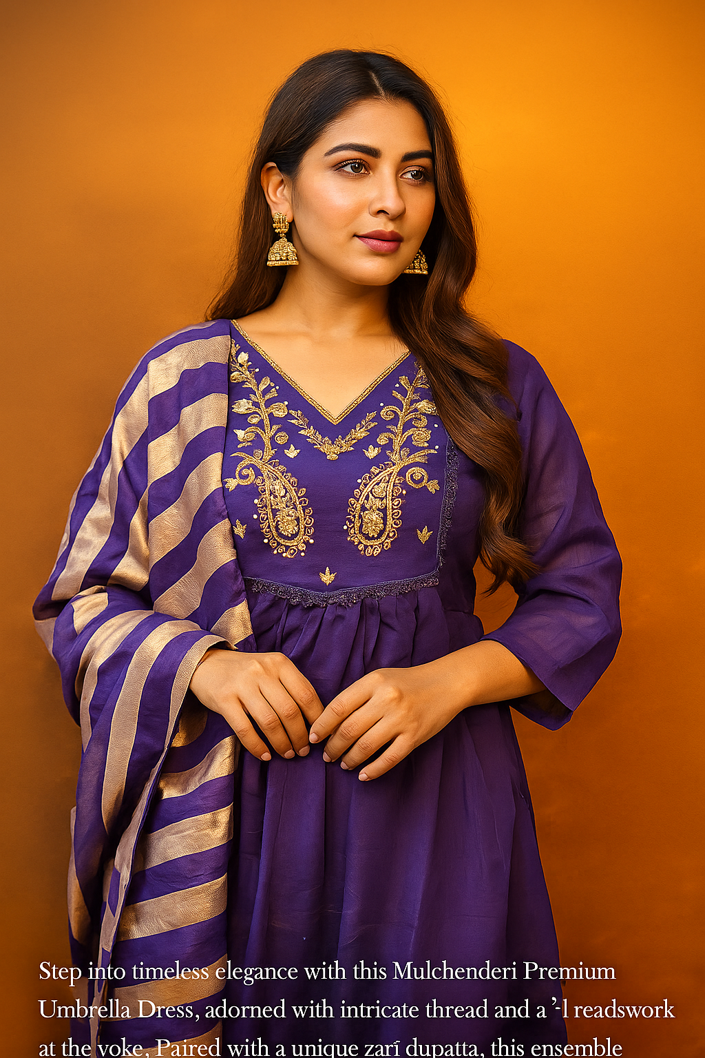 Unique Mulchenderi Dress