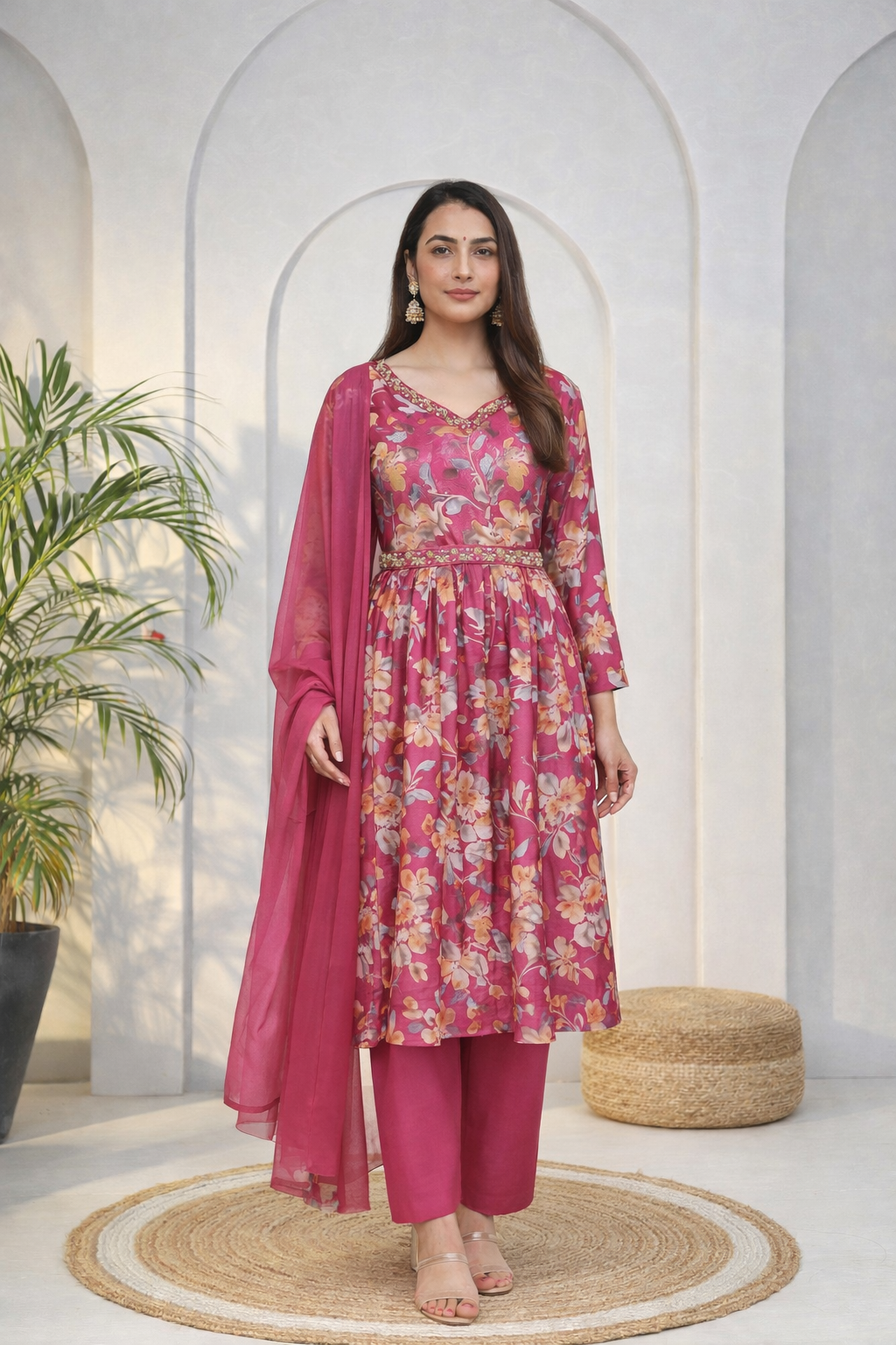 Nyra with belt Casual Wear