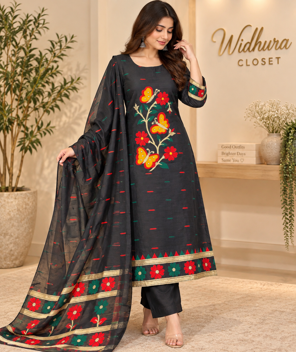 Jamdhani Weaving dress