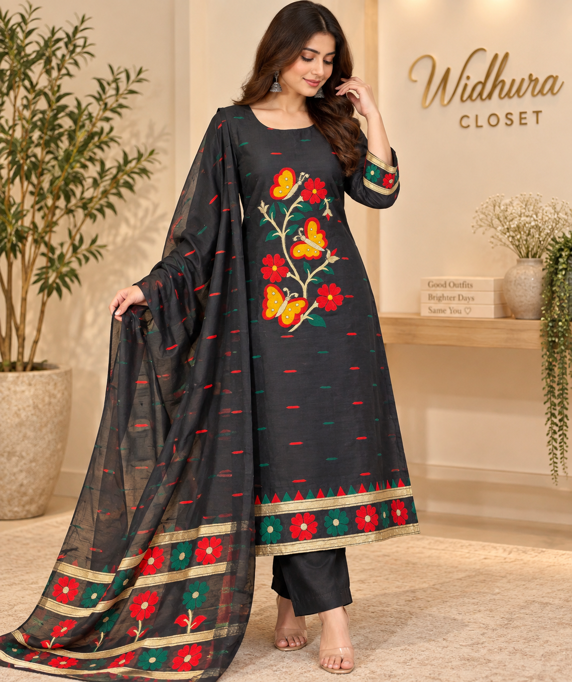 Jamdhani Weaving dress