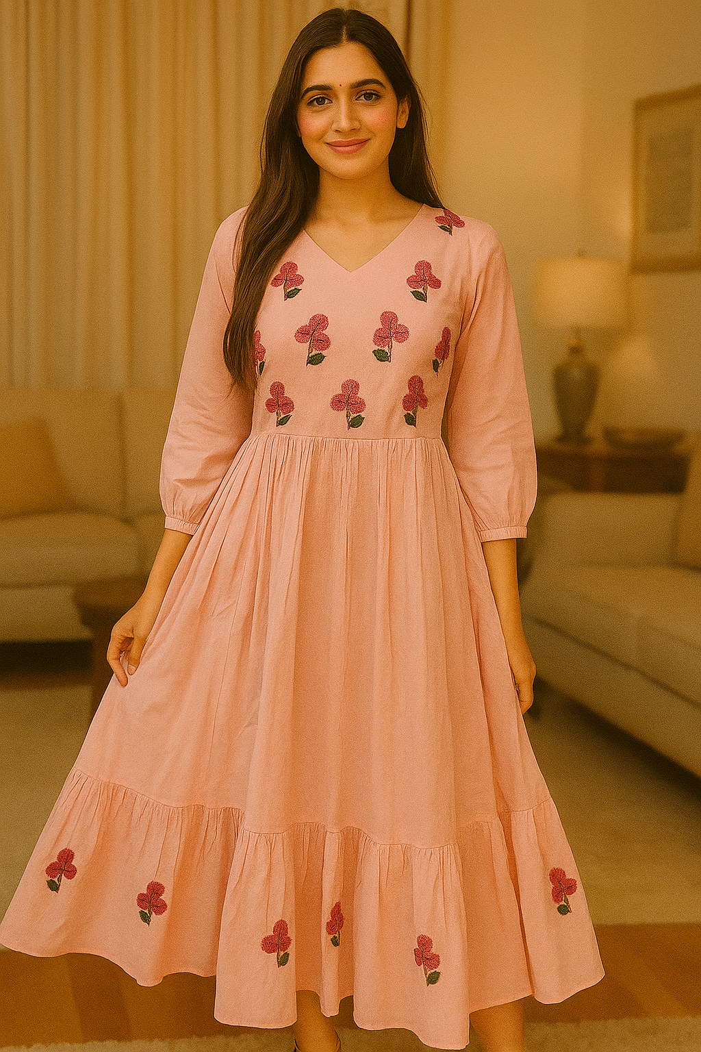 Trendy Mulcotton Frock