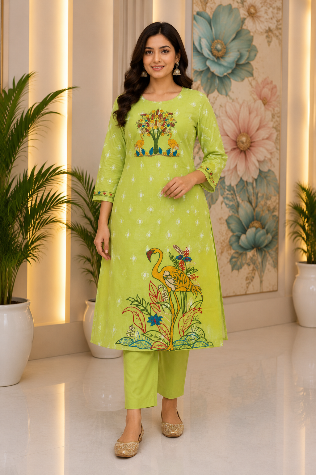 Jamdhani Aline 2pc set