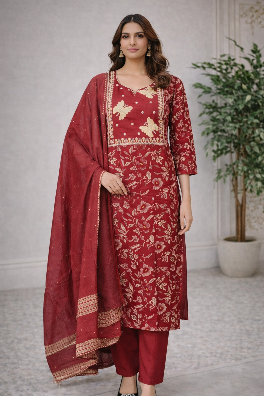 Vatican Butterfly CasualWear Dress