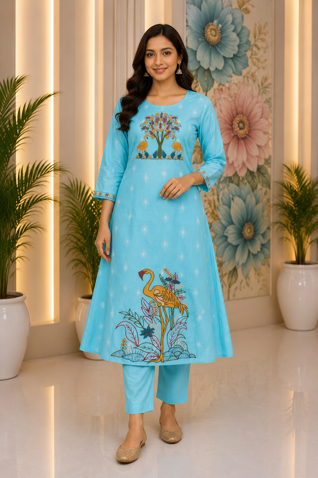 Jamdhani Aline 2pc set