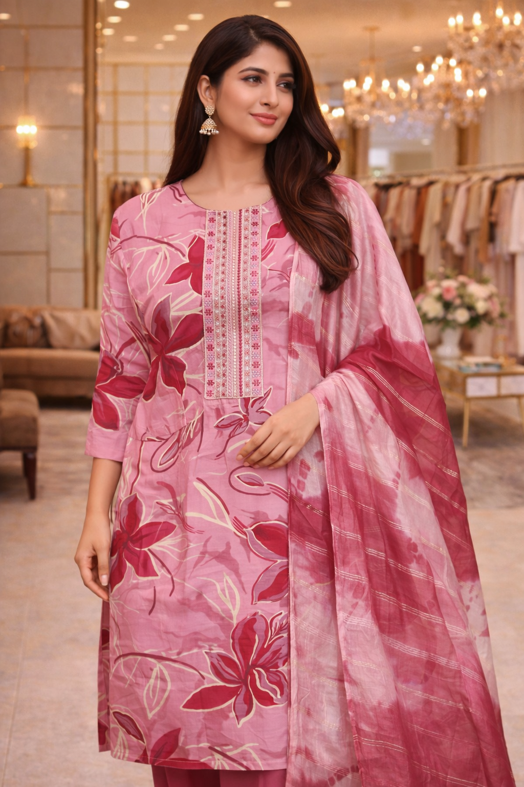 Plussize Rayon CasualWear Dress