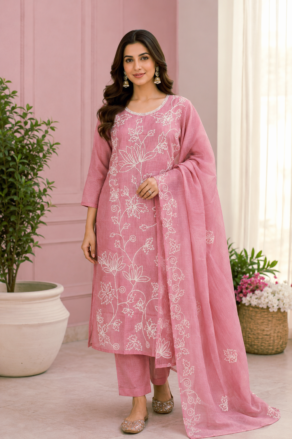 Kota Threadwork Dress