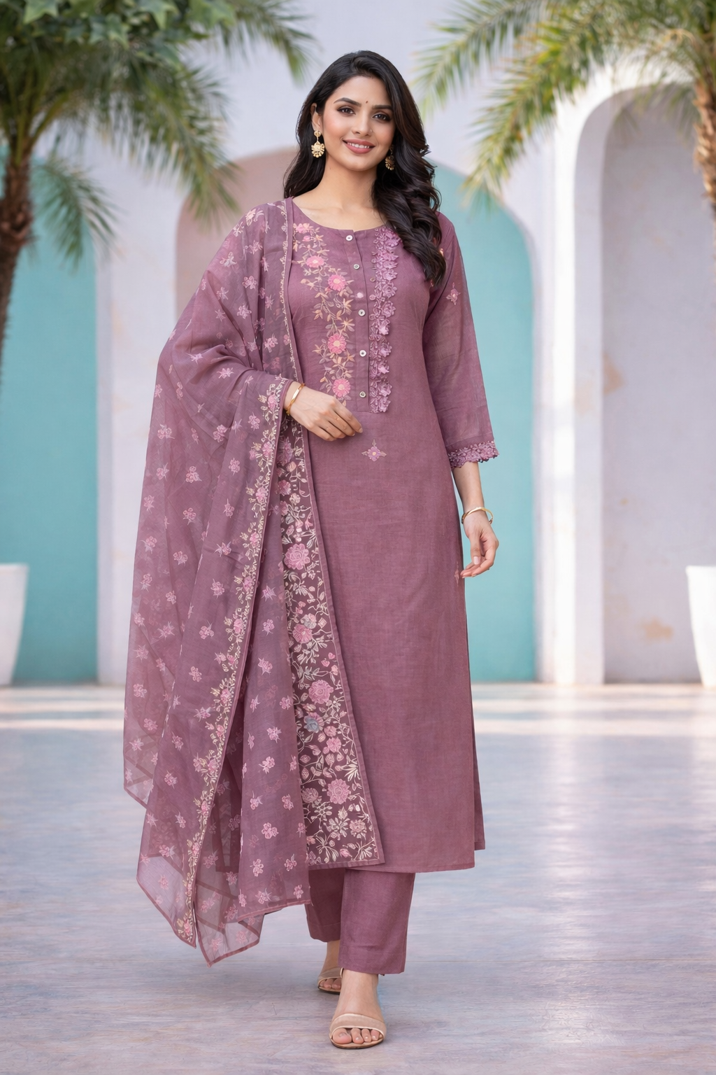 Mulcotton Designer Dress
