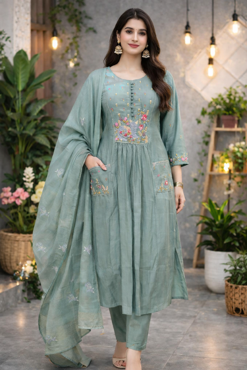 Ramie Silk Organic Partywear