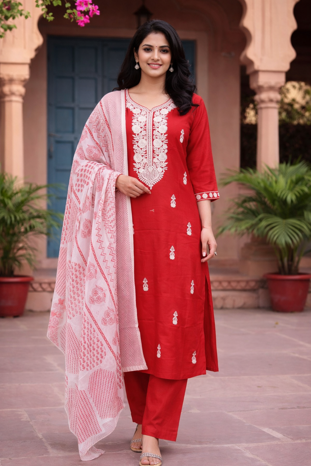 Rayon Threadwork Casuals