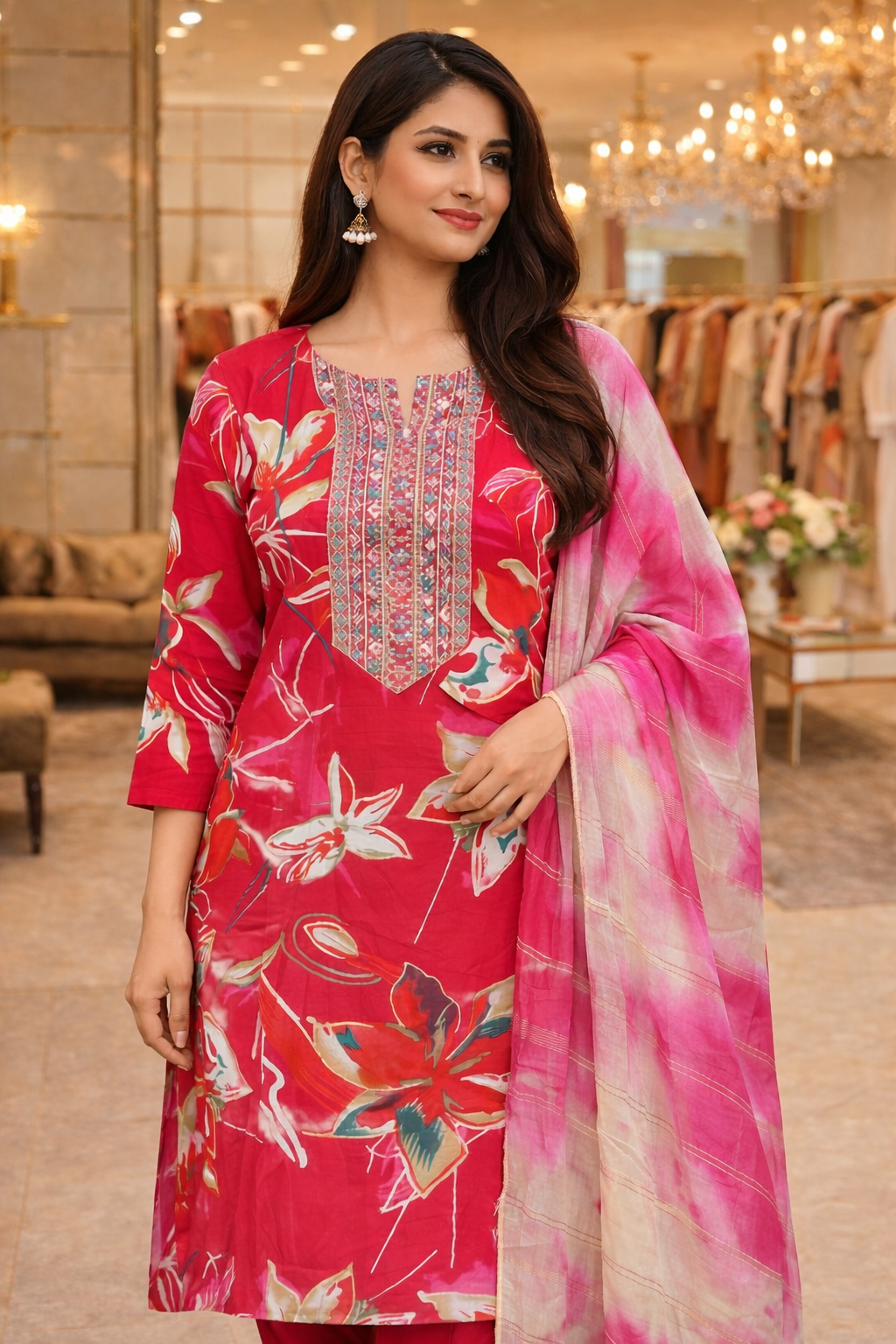 Plussize Rayon CasualWear Dress