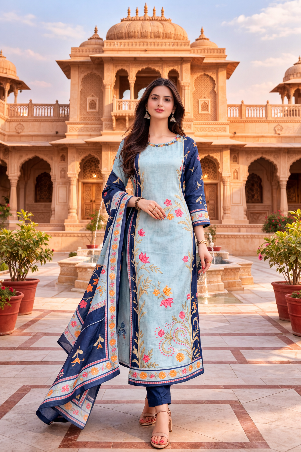 Printed Cotton Casual wear