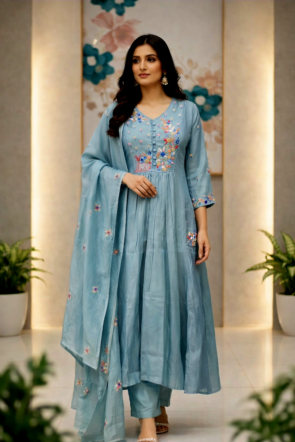 Premium Rami Silk Designer