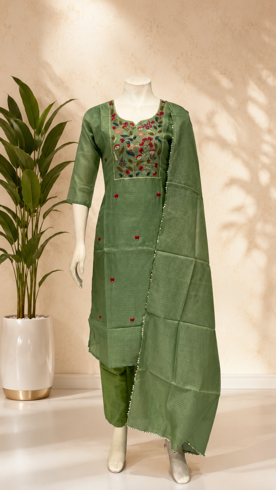 Kota Threadwork Dress