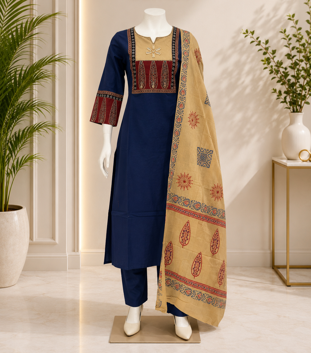 Premium Cotton Ajrak