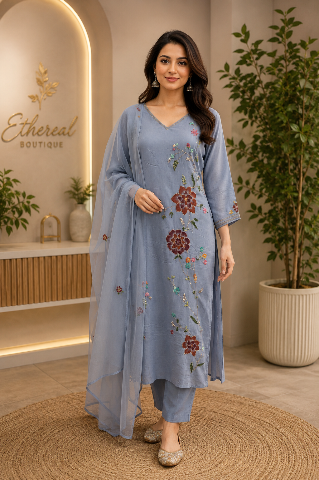 Premium Chinnon Kathawork