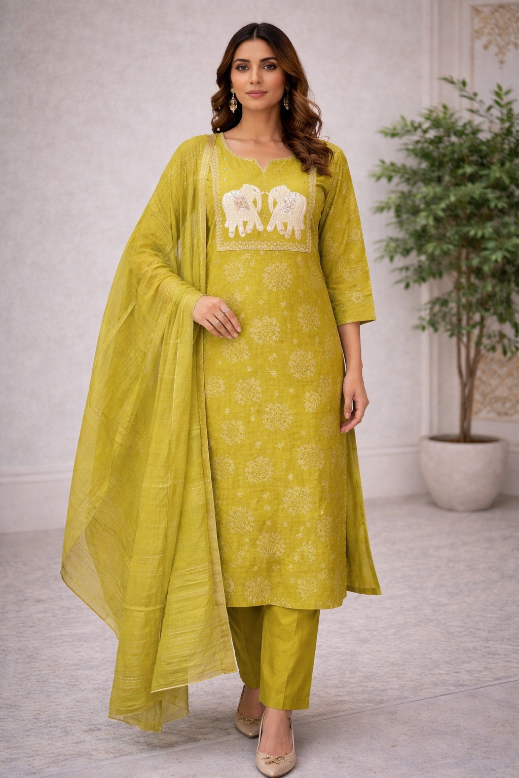 Vatican Elephants CasualWear Dress
