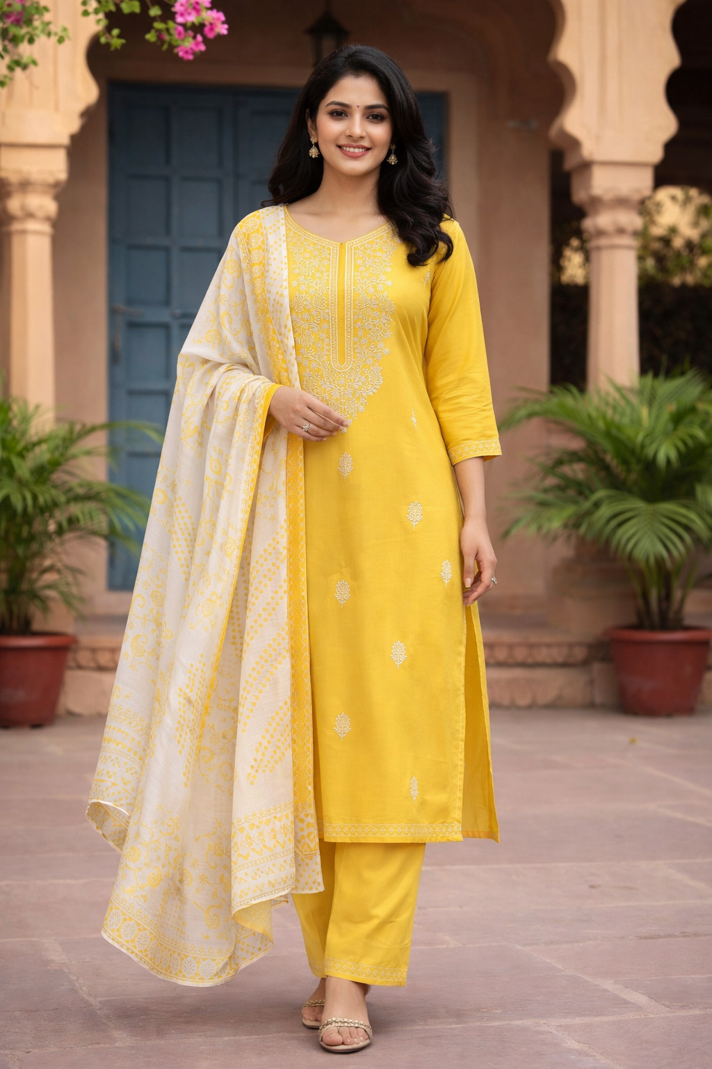 Rayon Threadwork Casuals