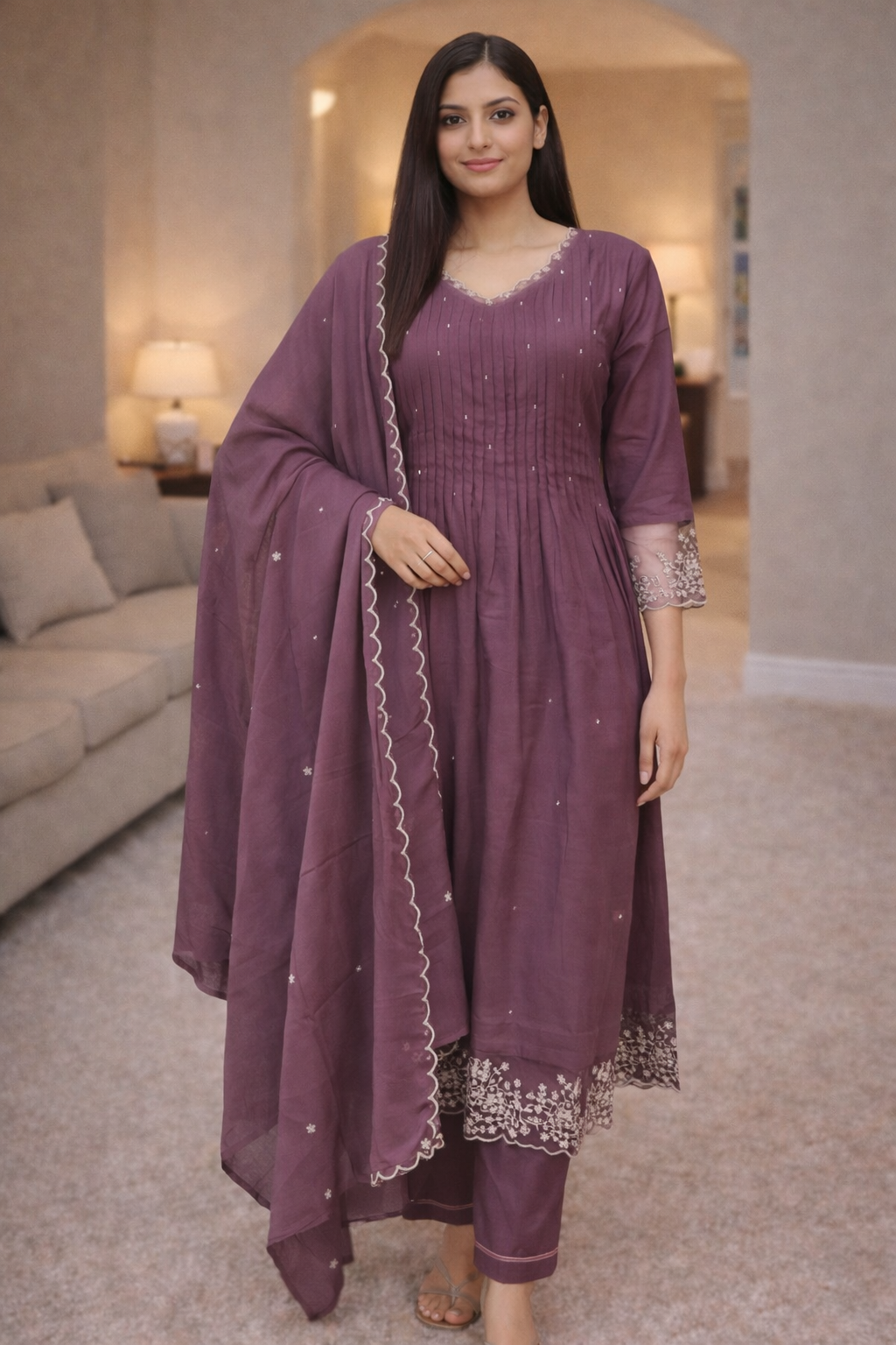 Mulcotton Designer Dress